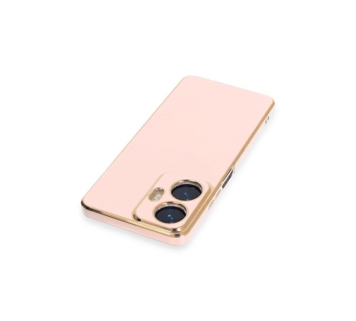 Realme C55 Kılıf Volet Silikon - Pembe Realme C55 Kılıf Volet Silikon - Pembe