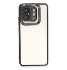 Xiaomi Redmi 12C Kılıf Slot Silikon - Siyah