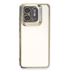 Xiaomi Redmi 12C Kılıf Slot Silikon - Gold