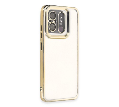 Xiaomi Redmi 12C Kılıf Slot Silikon - Gold Xiaomi Redmi 12C Kılıf Slot Silikon - Gold