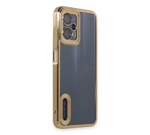Realme 9 Pro 5G Kılıf Slot Silikon - Gold Realme 9 Pro 5G Kılıf Slot Silikon - Gold