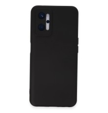 Realme 9i 4G Kılıf Nano içi Kadife Silikon - Siyah