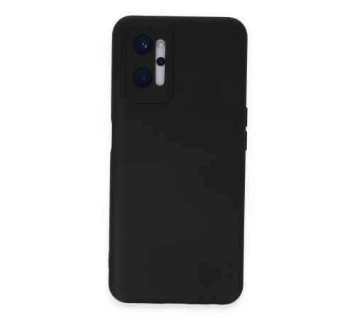 Realme 9i 4G Kılıf Nano içi Kadife Silikon - Siyah Realme 9i 4G Kılıf Nano içi Kadife Silikon - Siyah