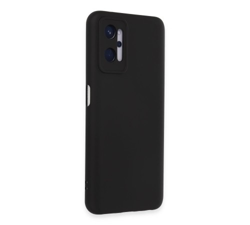 Realme 9i 4G Kılıf Nano içi Kadife Silikon - Siyah Realme 9i 4G Kılıf Nano içi Kadife Silikon - Siyah