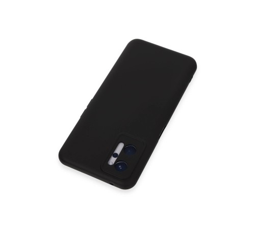 Realme 9i 4G Kılıf Nano içi Kadife Silikon - Siyah Realme 9i 4G Kılıf Nano içi Kadife Silikon - Siyah