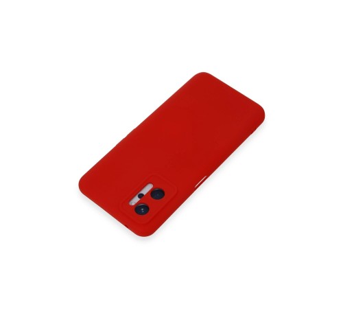 Realme 9i 4G Kılıf Nano içi Kadife Silikon - Kırmızı Realme 9i 4G Kılıf Nano içi Kadife Silikon - Kırmızı