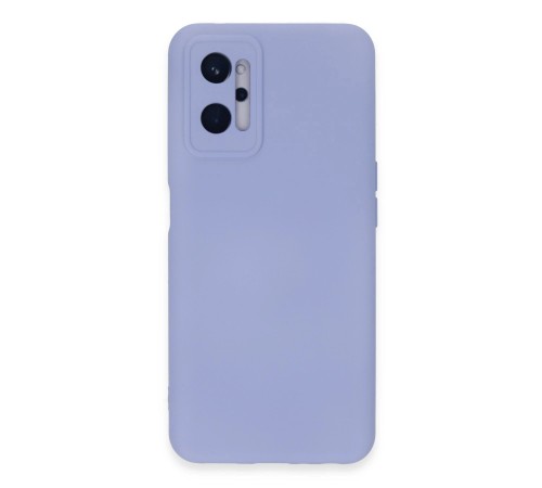 Realme 9i 4G Kılıf Nano içi Kadife Silikon - Lila Realme 9i 4G Kılıf Nano içi Kadife Silikon - Lila