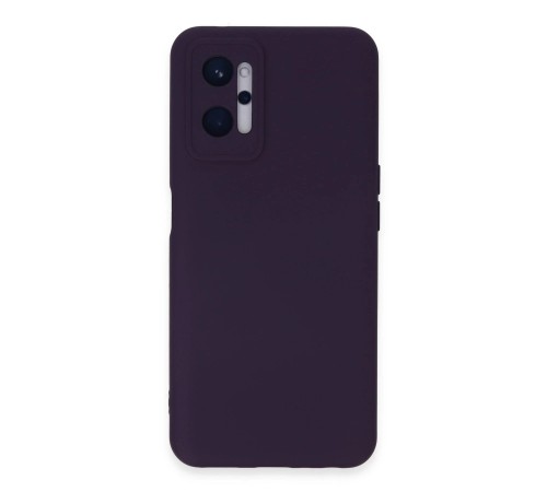 Realme 9i 4G Kılıf Nano içi Kadife Silikon - Mor Realme 9i 4G Kılıf Nano içi Kadife Silikon - Mor