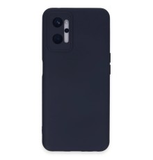Realme 9i 4G Kılıf Nano içi Kadife Silikon - Lacivert