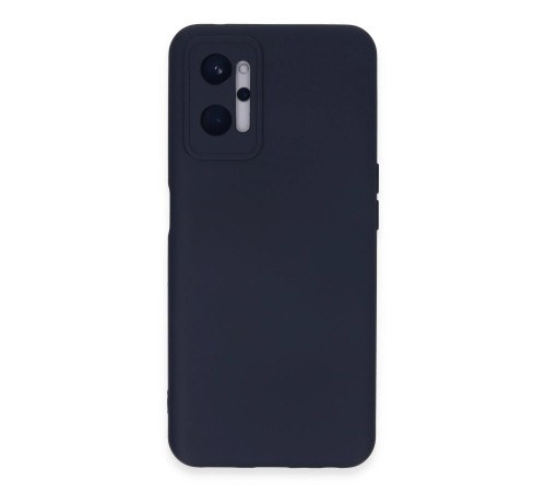 Realme 9i 4G Kılıf Nano içi Kadife Silikon - Lacivert Realme 9i 4G Kılıf Nano içi Kadife Silikon - Lacivert