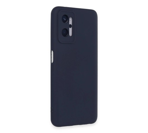 Realme 9i 4G Kılıf Nano içi Kadife Silikon - Lacivert Realme 9i 4G Kılıf Nano içi Kadife Silikon - Lacivert