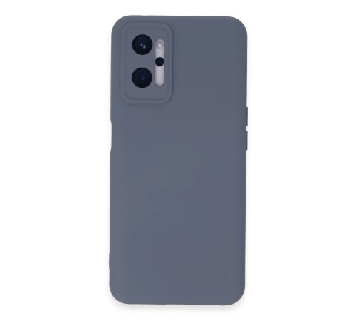 Realme 9i 4G Kılıf Nano içi Kadife Silikon - Gri Realme 9i 4G Kılıf Nano içi Kadife Silikon - Gri