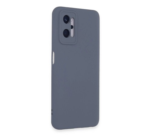 Realme 9i 4G Kılıf Nano içi Kadife Silikon - Gri Realme 9i 4G Kılıf Nano içi Kadife Silikon - Gri
