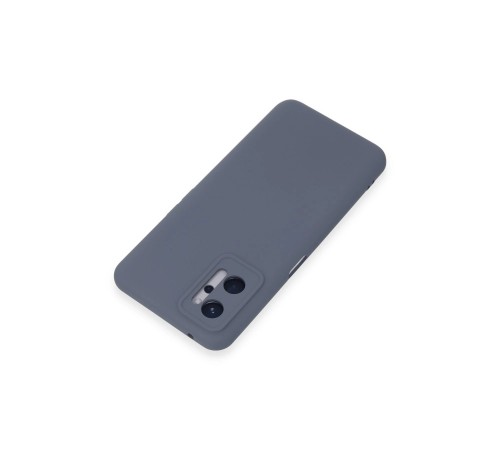 Realme 9i 4G Kılıf Nano içi Kadife Silikon - Gri Realme 9i 4G Kılıf Nano içi Kadife Silikon - Gri