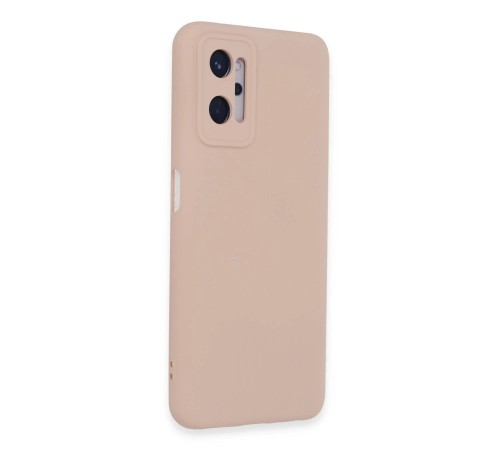 Realme 9i 4G Kılıf Nano içi Kadife Silikon - Pudra Realme 9i 4G Kılıf Nano içi Kadife Silikon - Pudra
