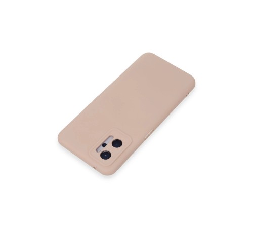 Realme 9i 4G Kılıf Nano içi Kadife Silikon - Pudra Realme 9i 4G Kılıf Nano içi Kadife Silikon - Pudra