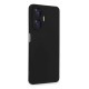 Realme C55 Kılıf Nano içi Kadife Silikon - Siyah