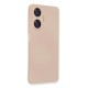 Realme C55 Kılıf Nano içi Kadife Silikon - Pudra