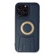 iPhone 13 Pro Max Kılıf Merkür Magneticsafe Standlı Kapak - Lacivert