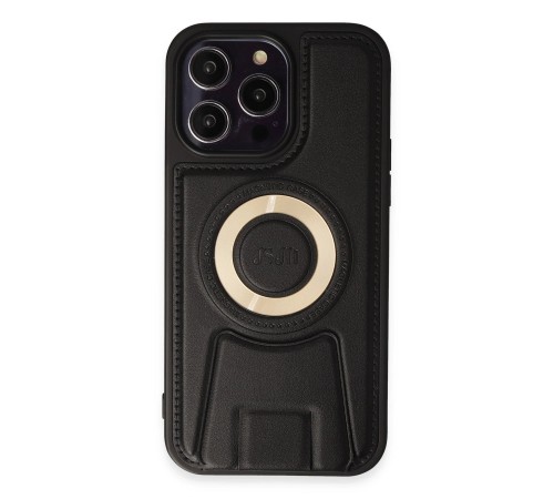 iPhone 14 Pro Max Kılıf Merkür Magneticsafe Standlı Kapak - Siyah iPhone 14 Pro Max Kılıf Merkür Magneticsafe Standlı Kapak - Siyah