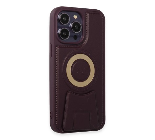 iPhone 14 Pro Max Kılıf Merkür Magneticsafe Standlı Kapak - Derin Mor iPhone 14 Pro Max Kılıf Merkür Magneticsafe Standlı Kapak - Derin Mor