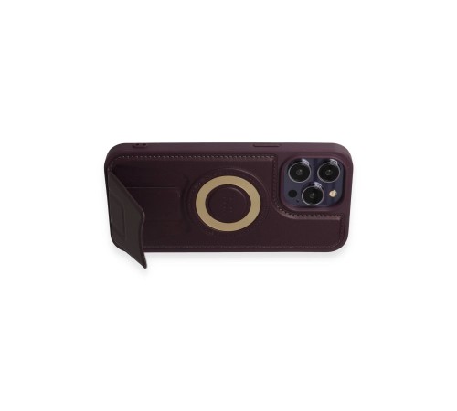 iPhone 14 Pro Max Kılıf Merkür Magneticsafe Standlı Kapak - Derin Mor iPhone 14 Pro Max Kılıf Merkür Magneticsafe Standlı Kapak - Derin Mor