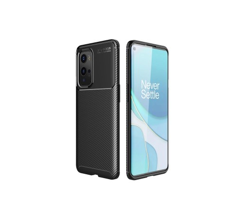 One Plus 9 Pro Kılıf Auto Focus Karbon Kapak - Siyah One Plus 9 Pro Kılıf Auto Focus Karbon Kapak - Siyah
