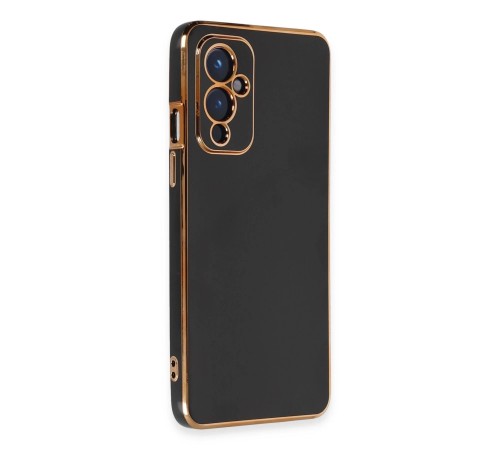 One Plus 9 Kılıf Volet Silikon - Siyah One Plus 9 Kılıf Volet Silikon - Siyah