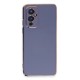 One Plus 9 Kılıf Volet Silikon - Mavi
