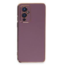 One Plus 9 Kılıf Volet Silikon - Mor
