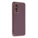 One Plus 9 Kılıf Volet Silikon - Mor
