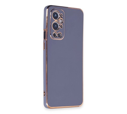 One Plus 9 Pro Kılıf Volet Silikon - Mavi