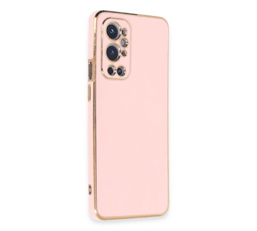 One Plus 9 Pro Kılıf Volet Silikon - Pembe