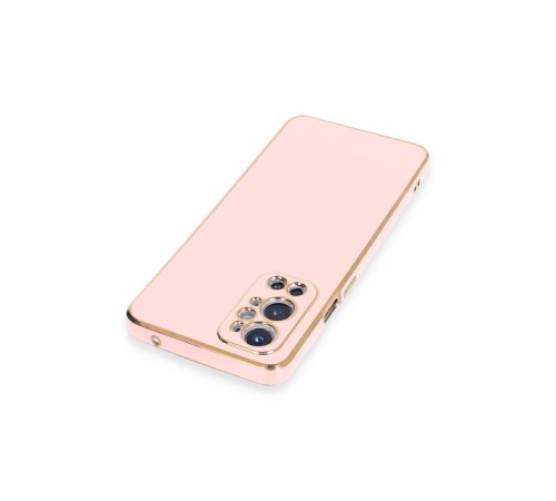 One Plus 9 Pro Kılıf Volet Silikon - Pembe