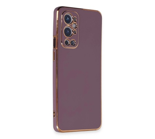 One Plus 9 Pro Kılıf Volet Silikon - Mor One Plus 9 Pro Kılıf Volet Silikon - Mor