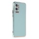 One Plus 9 Pro Kılıf Volet Silikon - Açık Yeşil