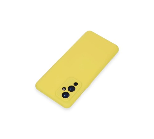 One Plus 9 Kılıf Nano içi Kadife Silikon - Sarı One Plus 9 Kılıf Nano içi Kadife Silikon - Sarı