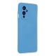 One Plus 9 Kılıf Nano içi Kadife Silikon - Mavi
