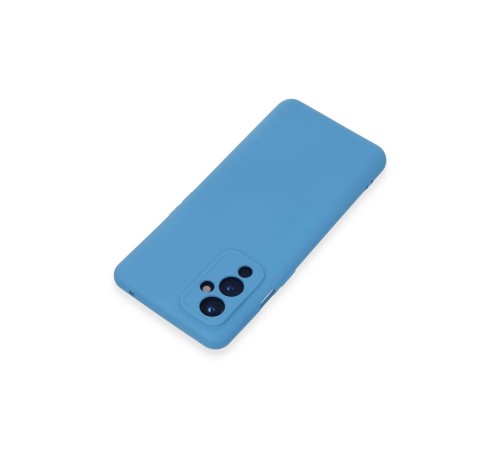 One Plus 9 Kılıf Nano içi Kadife Silikon - Mavi One Plus 9 Kılıf Nano içi Kadife Silikon - Mavi