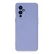 One Plus 9 Kılıf Nano içi Kadife Silikon - Lila