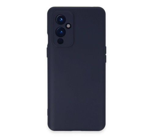 One Plus 9 Kılıf Nano içi Kadife Silikon - Lacivert One Plus 9 Kılıf Nano içi Kadife Silikon - Lacivert