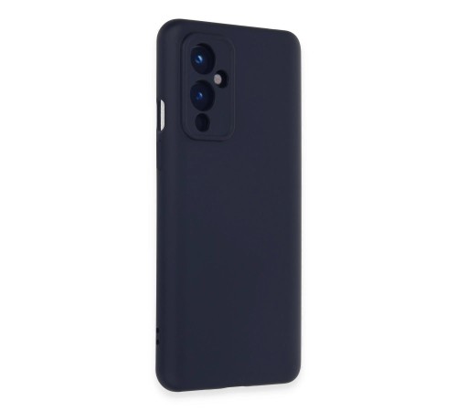 One Plus 9 Kılıf Nano içi Kadife Silikon - Lacivert One Plus 9 Kılıf Nano içi Kadife Silikon - Lacivert
