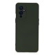 One Plus 9 Kılıf Nano içi Kadife Silikon - Koyu Yeşil