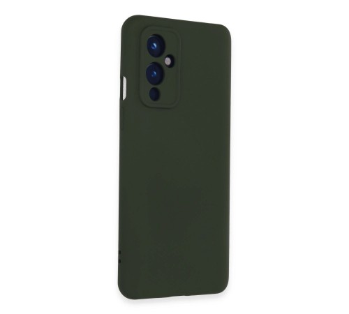 One Plus 9 Kılıf Nano içi Kadife Silikon - Koyu Yeşil One Plus 9 Kılıf Nano içi Kadife Silikon - Koyu Yeşil