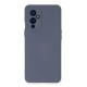 One Plus 9 Kılıf Nano içi Kadife Silikon - Gri