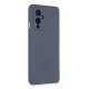 One Plus 9 Kılıf Nano içi Kadife Silikon - Gri