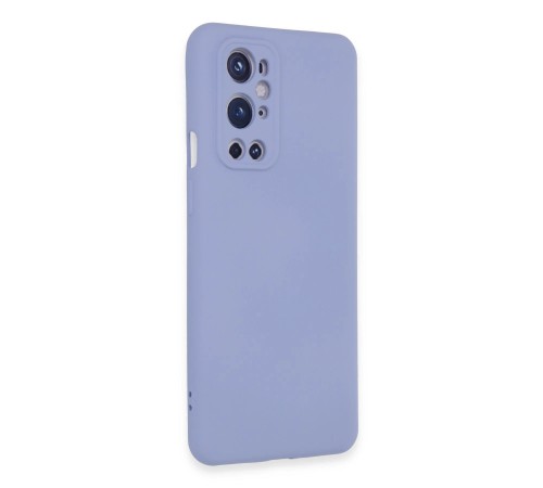 One Plus 9 Pro Kılıf Nano içi Kadife Silikon - Mavi