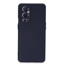 One Plus 9 Pro Kılıf Nano içi Kadife Silikon - Lacivert