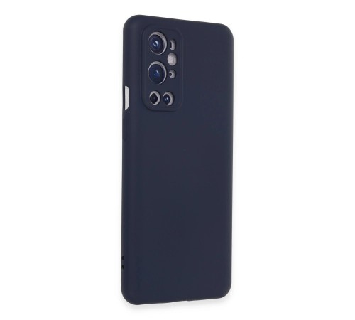 One Plus 9 Pro Kılıf Nano içi Kadife Silikon - Lacivert One Plus 9 Pro Kılıf Nano içi Kadife Silikon - Lacivert