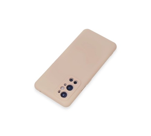 One Plus 9 Pro Kılıf Nano içi Kadife Silikon - Pudra